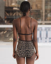 BASERANGE Mississippi Narrow Collection Bamboo Fiber and Cotton Soft Underwear French BAS-BRMI-CI-AU25-LEOPARD